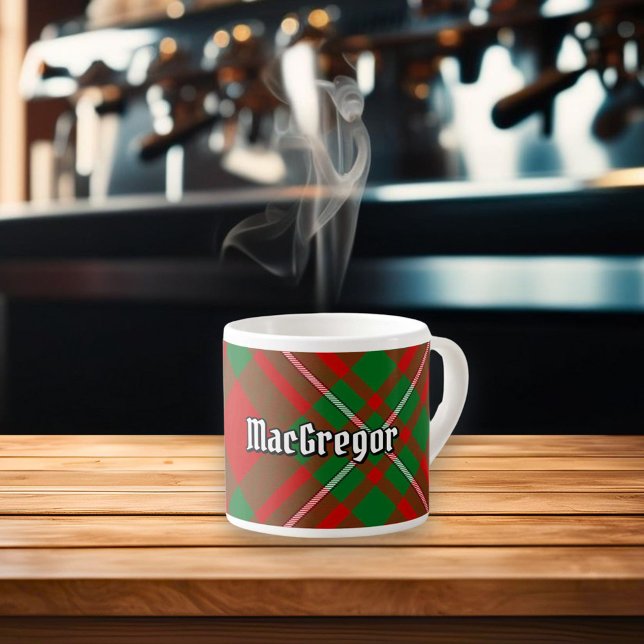Clan Gregor Tartan Espresso Cup (Creator Uploaded)
