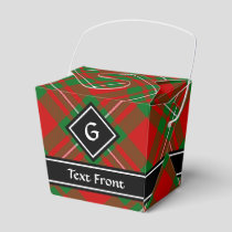 Clan Gregor Tartan Favor Box