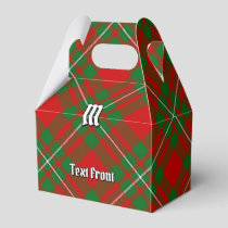 Clan Gregor Tartan Favor Box