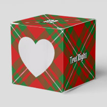 Clan Gregor Tartan Favor Box
