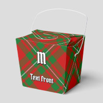 Clan Gregor Tartan Favor Box