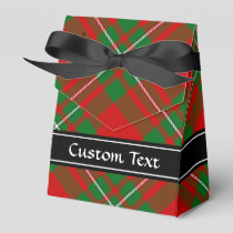 Clan Gregor Tartan Favor Box