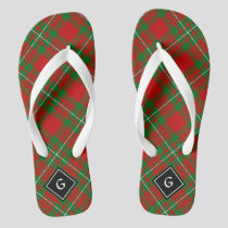 Clan Gregor Tartan Flip Flops