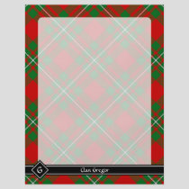 Clan Gregor Tartan Flyer