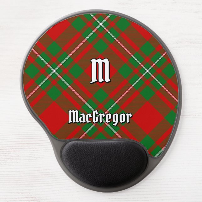 Clan Gregor Tartan Gel Mouse Pad (Front)