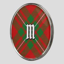 Clan Gregor Tartan Golf Ball Marker