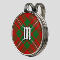 Clan Gregor Tartan Golf Hat Clip