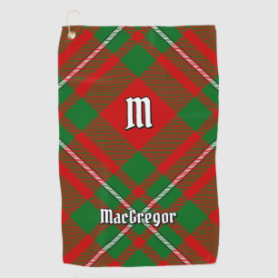 Clan Gregor Tartan Golf Towel