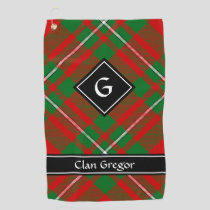 Clan Gregor Tartan Golf Towel