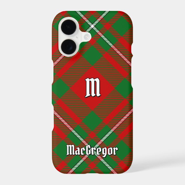 Clan Gregor Tartan Iphone Case (Back)