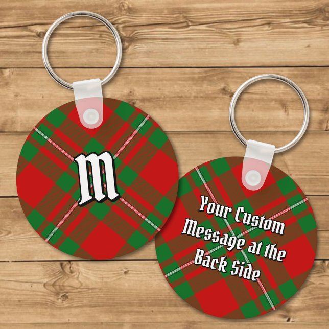 Clan Gregor Tartan Keychain (Creator Uploaded)