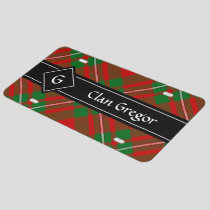 Clan Gregor Tartan License Plate