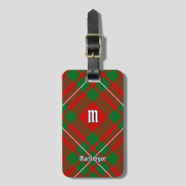 Clan Gregor Tartan Luggage Tag