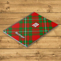 Clan Gregor Tartan Notebook