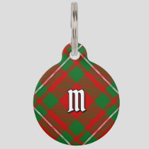 Clan Gregor Tartan Pet ID Tag