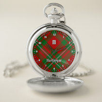 Clan Gregor Tartan Pocket Watch