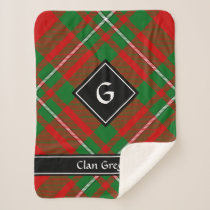 Clan Gregor Tartan Sherpa Blanket