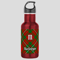 Clan Gregor Tartan Stainless Steel Water Bottle