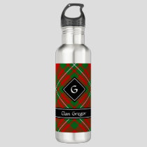 Clan Gregor Tartan Stainless Steel Water Bottle