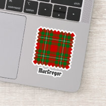 Clan Gregor Tartan Sticker