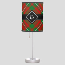 Clan Gregor Tartan Table Lamp