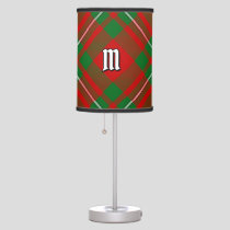 Clan Gregor Tartan Table Lamp