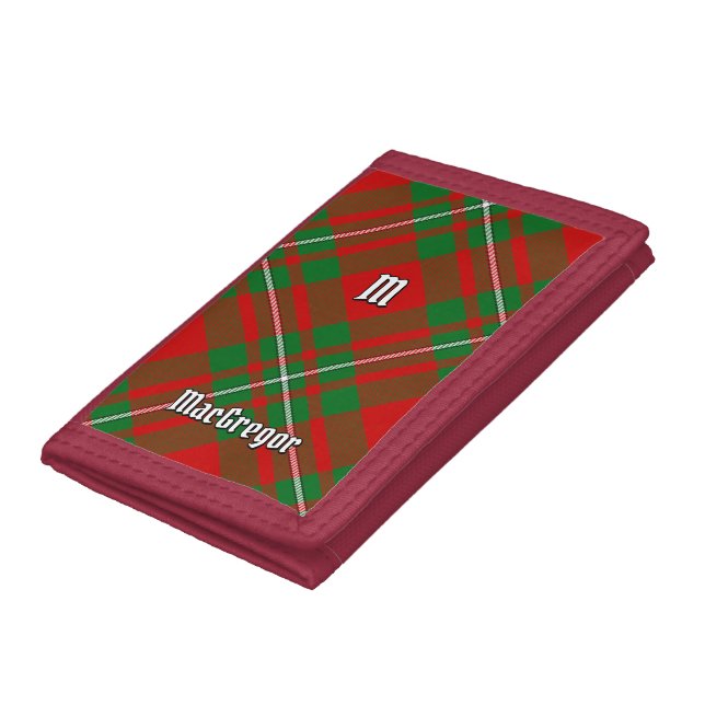 Clan Gregor Tartan Trifold Wallet (Bottom)