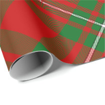 Clan Gregor Tartan Wrapping Paper