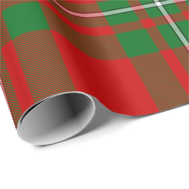 Clan Gregor Tartan Wrapping Paper (Roll Corner)