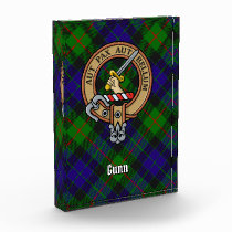 Clan Gunn Crest Acrylic Award