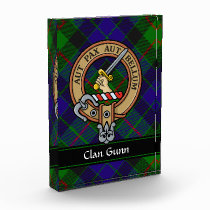 Clan Gunn Crest Acrylic Award