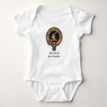 Clan Gunn Crest Baby Bodysuit