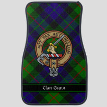 Clan Gunn Crest Car Floor Mat