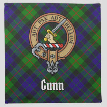 Clan Gunn Crest Cloth Napkin