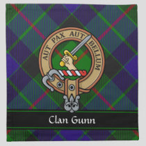 Clan Gunn Crest Cloth Napkin