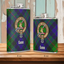 Clan Gunn Crest Flask