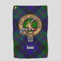 Clan Gunn Crest Golf Towel