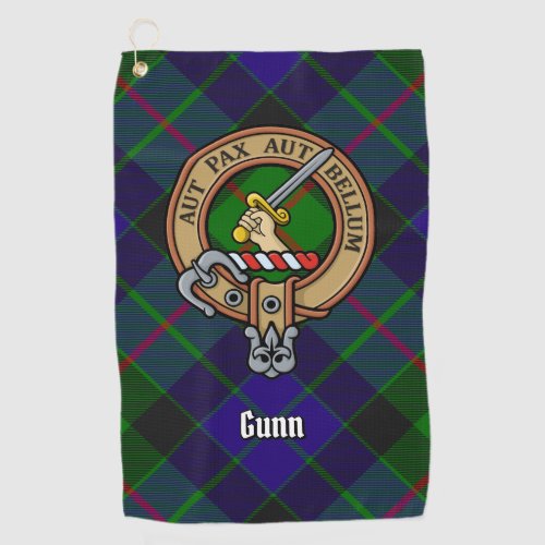 Clan Gunn Crest Golf Towel