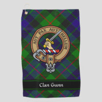 Clan Gunn Crest Golf Towel