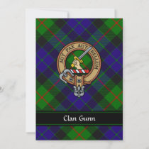 Clan Gunn Crest Invitation
