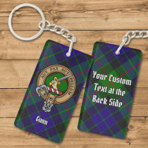 Clan Gunn Crest Keychain