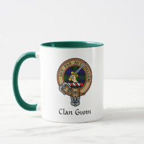 Clan Gunn Crest Mug