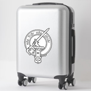 Clan Gunn Crest (Old Norse) Sticker