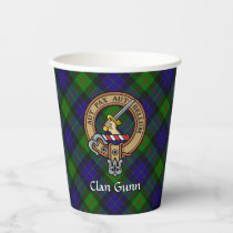 Clan Gunn Crest Paper Cups