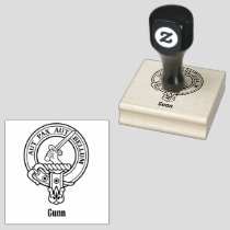 Clan Gunn Crest Rubber Stamp