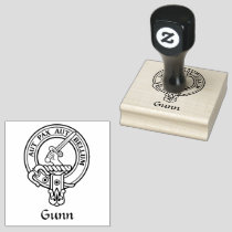 Clan Gunn Crest Rubber Stamp