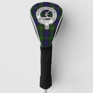 Clan Gunn Crest & Tartan Golf Head Cover