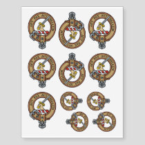 Clan Gunn Crest Temporary Tattoos