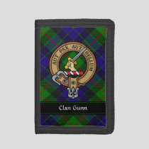 Clan Gunn Crest Trifold Wallet