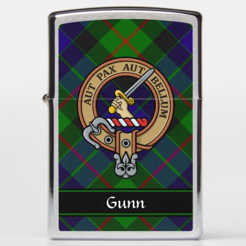 Clan Gunn Crest Zippo Lighter